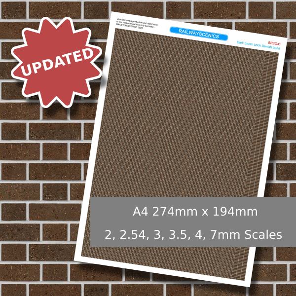Dark Brown Brick Flemish Bond Texture Sheet Download