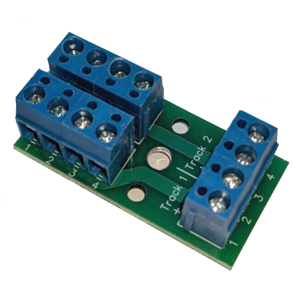 DCC Power Bus Dropper Connection Board Two Track Double Way