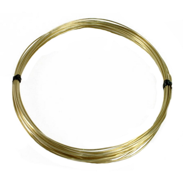 Brass Wire Coil 1.00mm Dia 4m Long