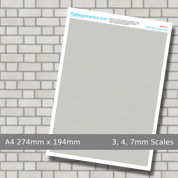 White Brick Flemish Bond Brick Texture Sheet Download