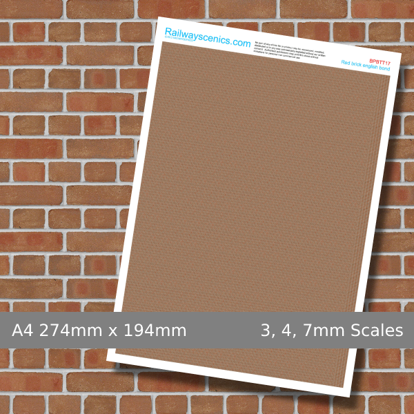 Red Brick English Bond Brick Texture Sheet Download