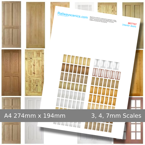 Interior Doors Texture Sheet For Download