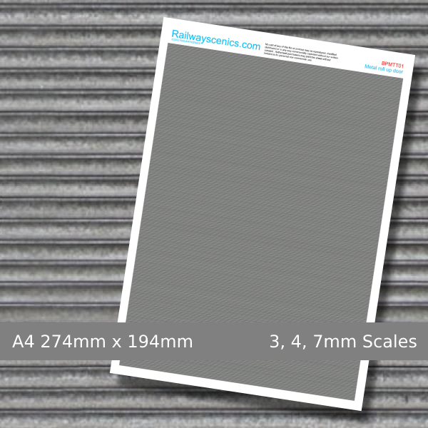 Galvanised Metal Roller Shutter Door Texture Sheet Download