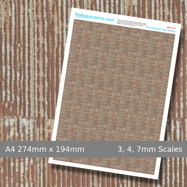 Rusty Galvanised Metal Sheeting Texture Sheet Download