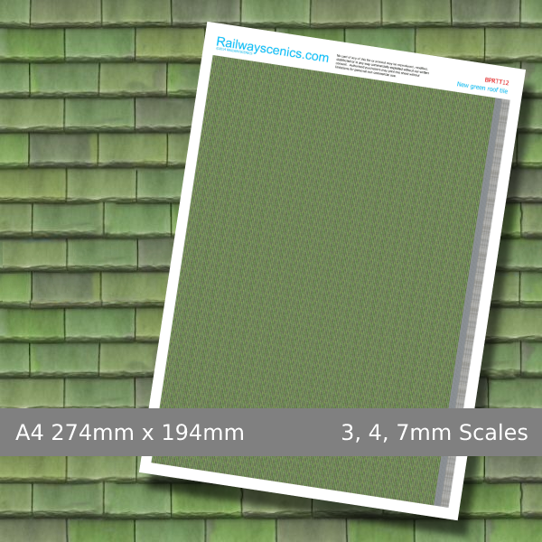 New Green Clay Roof Tile Texture Sheet Download