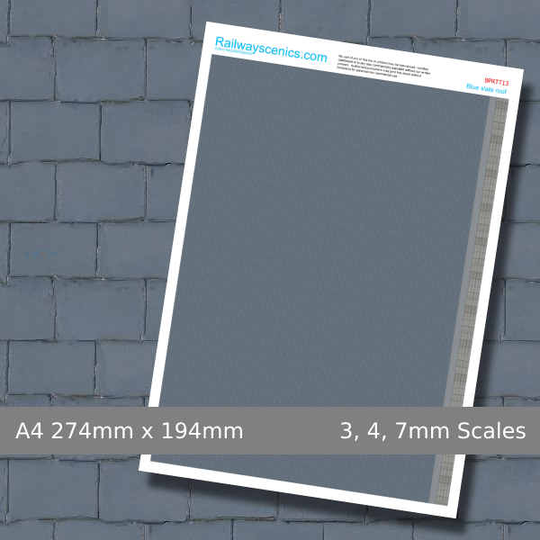 New Blue Welsh Slate Roof Texture Sheet Download
