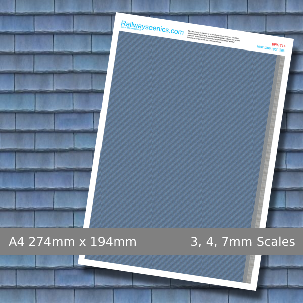 New Blue Clay Roof Tile Texture Sheet Download