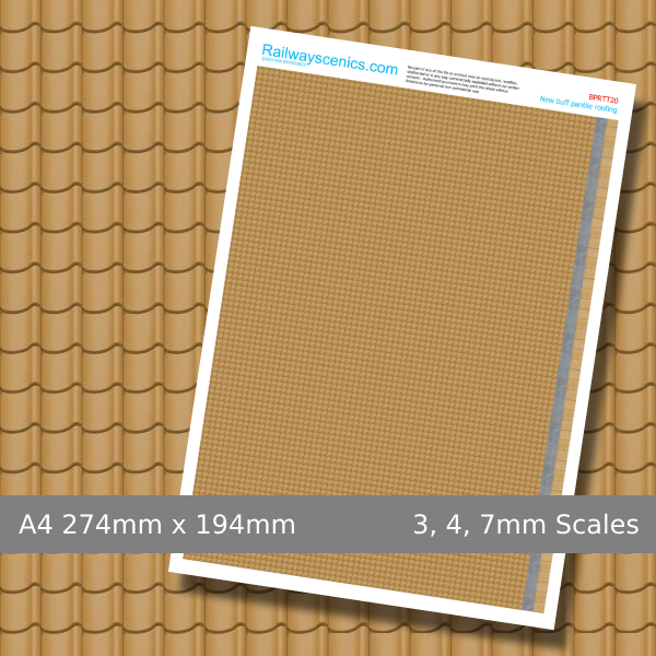 New Buff Pantile Roof Tile Texture Sheet Download