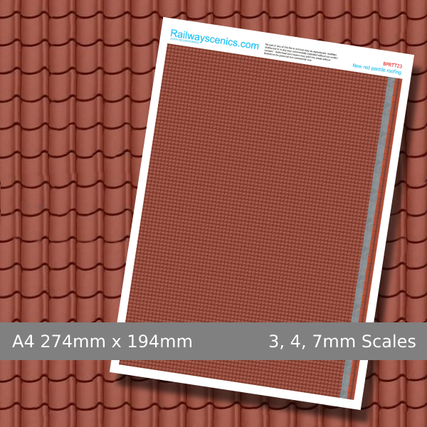 New Red Pantile Roof Tile Texture Sheet Download