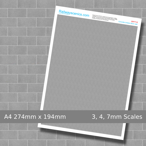 Concrete Breeze Block Wall Texture Sheet Download