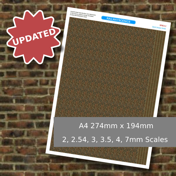 Old Dark Brown Brick Texture Sheet Download