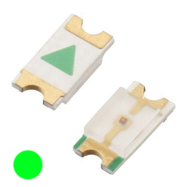 0603 (1608 metric) Yellow/Green Surface Mounting LED 1.6mm x 0.8mm x 0.6mm