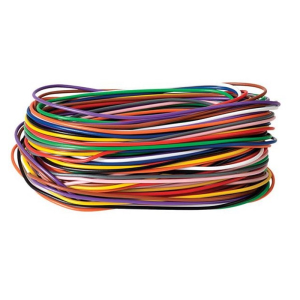 110 Metres of 11 Colours of 1/0.6mm Single Core Layout Wire