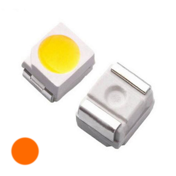 3528 Orange Surface Mounting LED 3.5mm x 2.8mm x 1.9mm