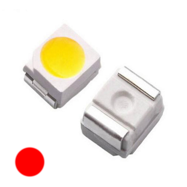 3528 Red Surface Mounting LED 3.5mm x 2.8mm x 1.9mm