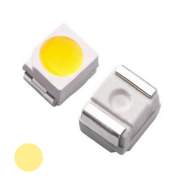 3528 Warm White Surface Mounting LED 3.5mm x 2.8mm x 1.9mm