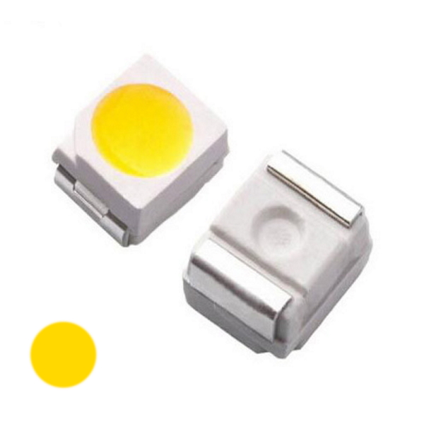 3528 Yellow Surface Mounting LED 3.5mm x 2.8mm x 1.9mm