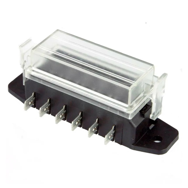 Standard Blade Fuse Holder 6 Way Side Entry Connections