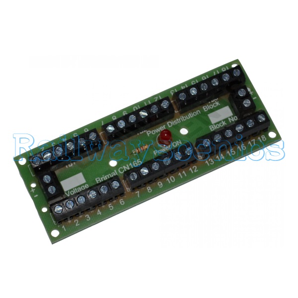 Power Distribution Board 18 way Screw Terminal Connection