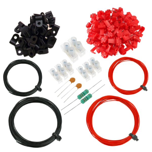 DCC Power Bus Wire Starter Kit for Micro Layouts Non Solder Below Boards
