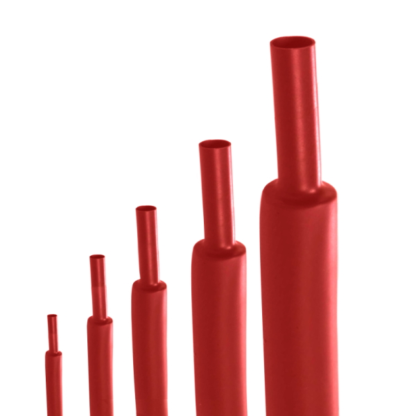 Red 3.2mm x 1.2m Heat Shrink Tube 2:1 Ratio