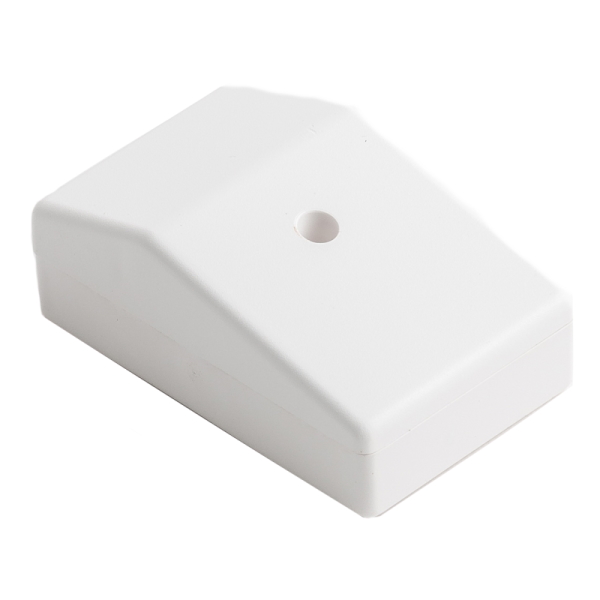 White Miniature ABS Enclosure With Sloping Front 71mm x 44mm x 28mm