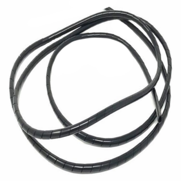 Black Plastic 3mm Spiral Binding Wrap (Per Mtr)