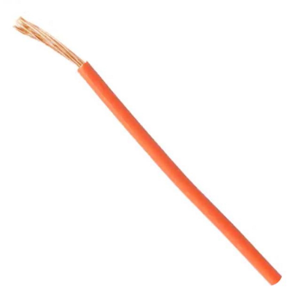 Tri Rated Wire Orange 30/0.25mm 1.5mm sq 10m Coil