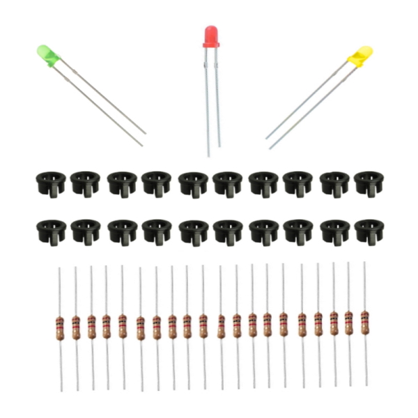 Points Position Indicator Kit 3mm With Choice of Green Red or Yellow LEDs