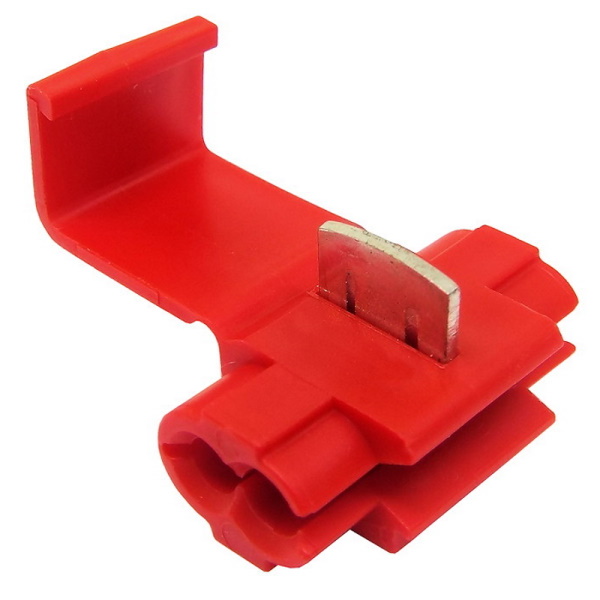 Scotchlock Quick Splice Type Connector 0.5mm-1.5mm Red