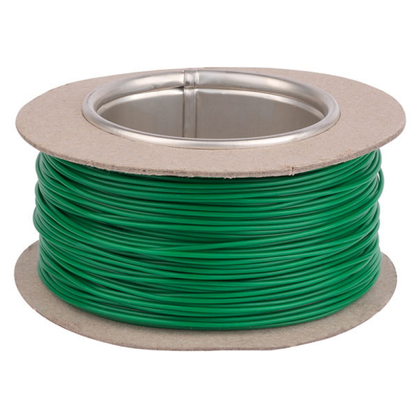 Green 1/0.6 Single Core Layout Equipment Wire 100m Reel