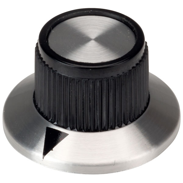 23mm Arrow Control Knob for 6.35mm Spindles