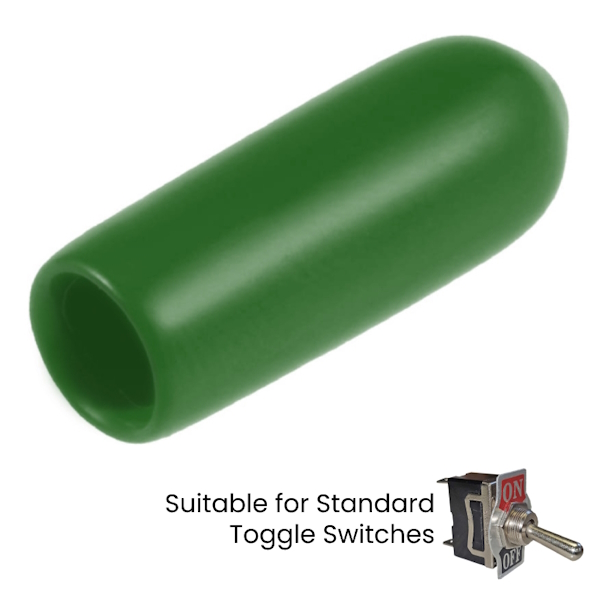 Toggle Lever Cover For Standard Toggle Switch Range Green Packet 10
