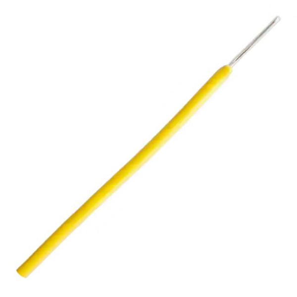 1/0.6mm Yellow Single Core Layout Wire 10 Metre Coil
