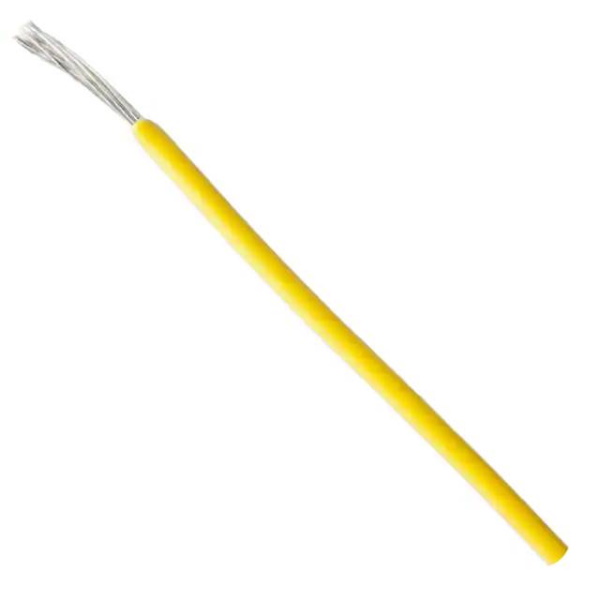 Yellow 24/0.2mm Stranded Layout Equipment Wire 10m Coil