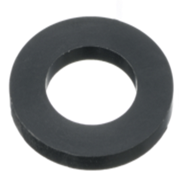 Black Rubber Flat Neoprene Washers M2 Packet 20