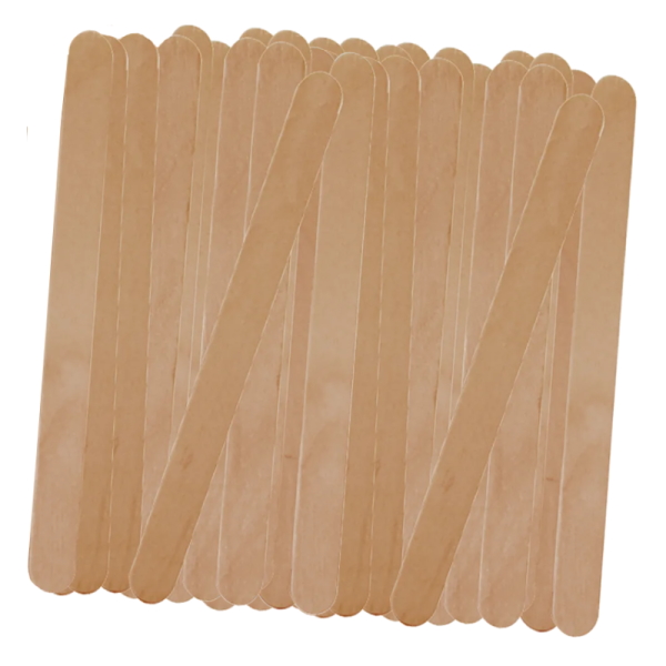 Wooden Craft Lolly Sticks Packet 50