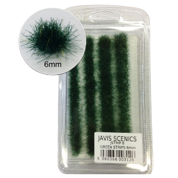 Javis Scenic Strips JSTRIP8 Green 6mm Static Grass