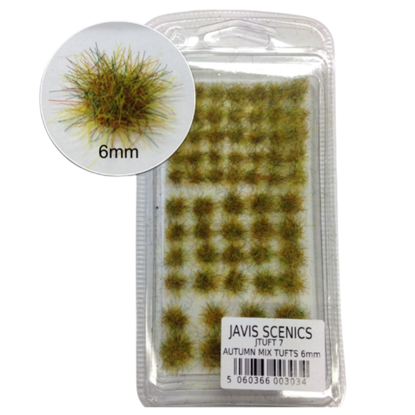 Javis Scenic Tufts JTUFT7 Autumn Mix 6mm Static Grass