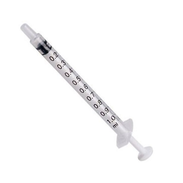 Disposable Syringes 1ml (pack of 3)