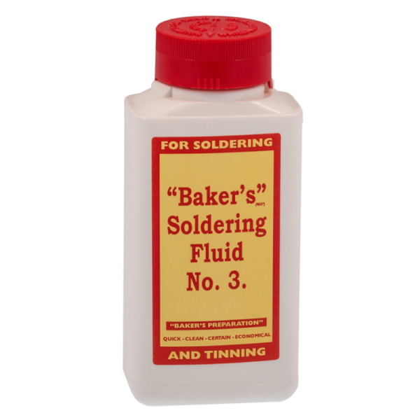 Bakers No.3 Soldering Fluid Flux 250ml