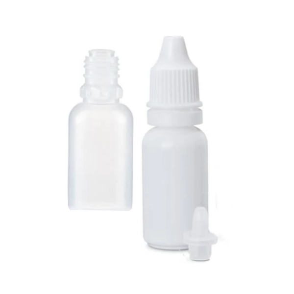 Plastic Squeezable Dropper Style Bottles 15ml x 2