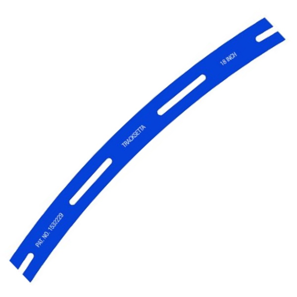 Peco Tracksetta OO/HO 18in 457mm Curve Track Laying Template